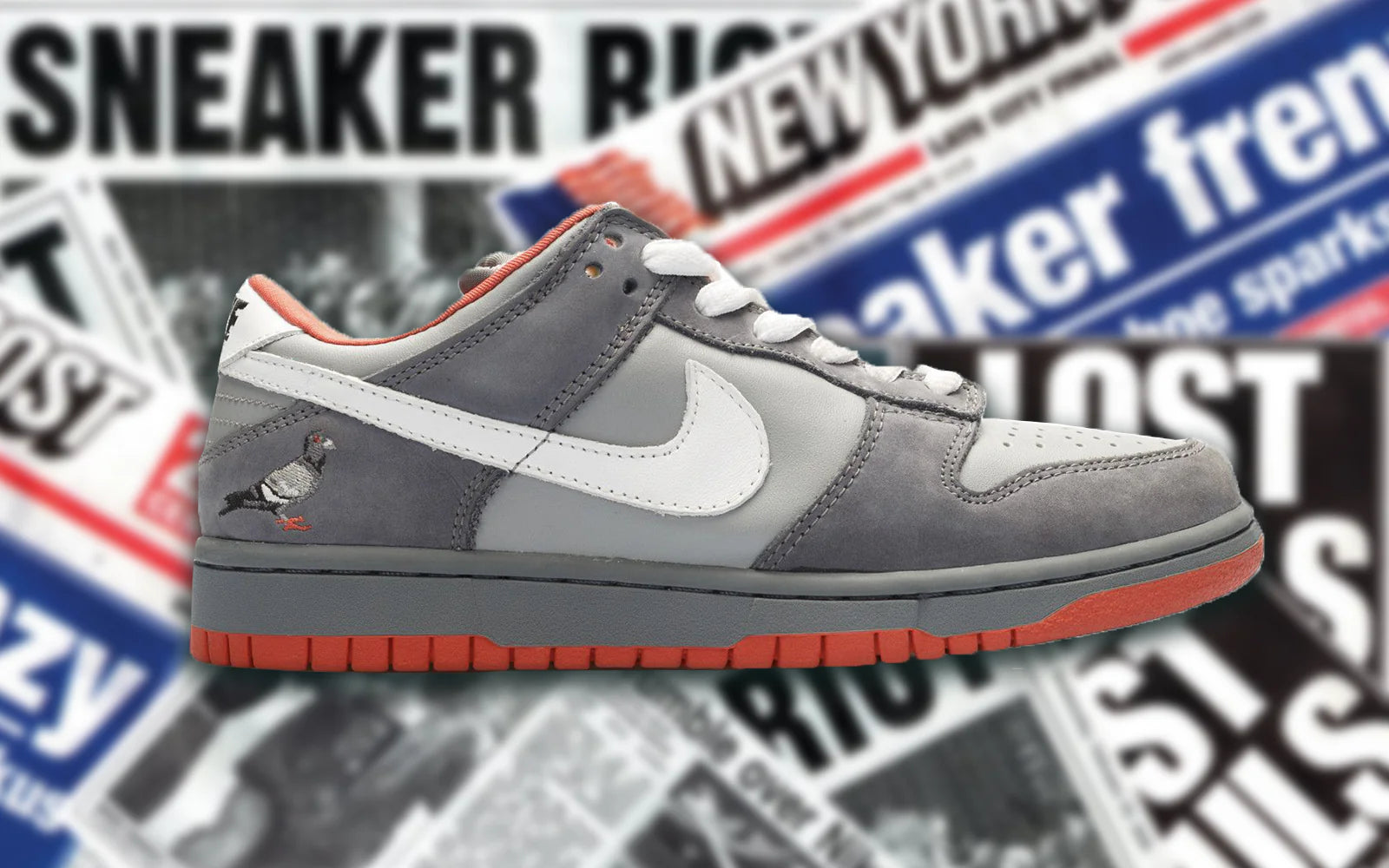 Jeff Staple's Nike Dunk Low "NYC Pigeon"