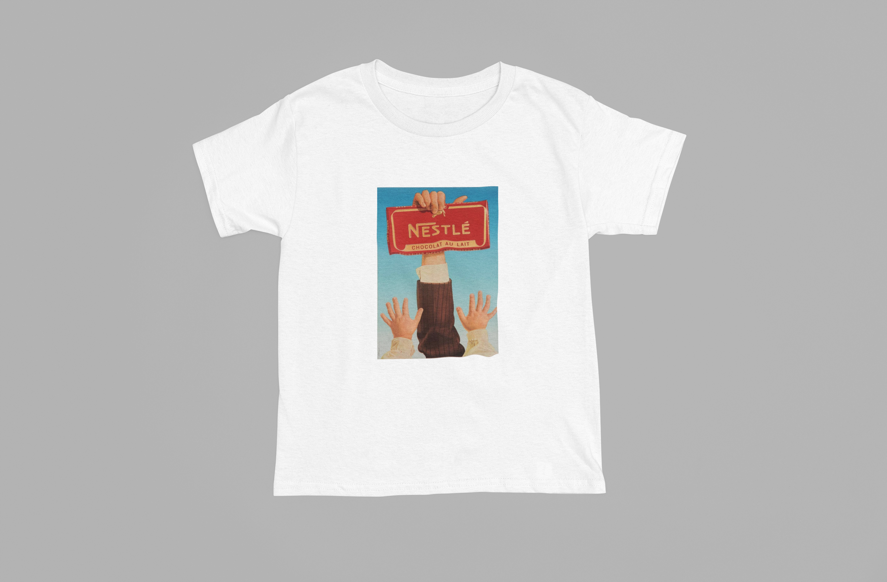 Nestle 1950s Print T-Shirt