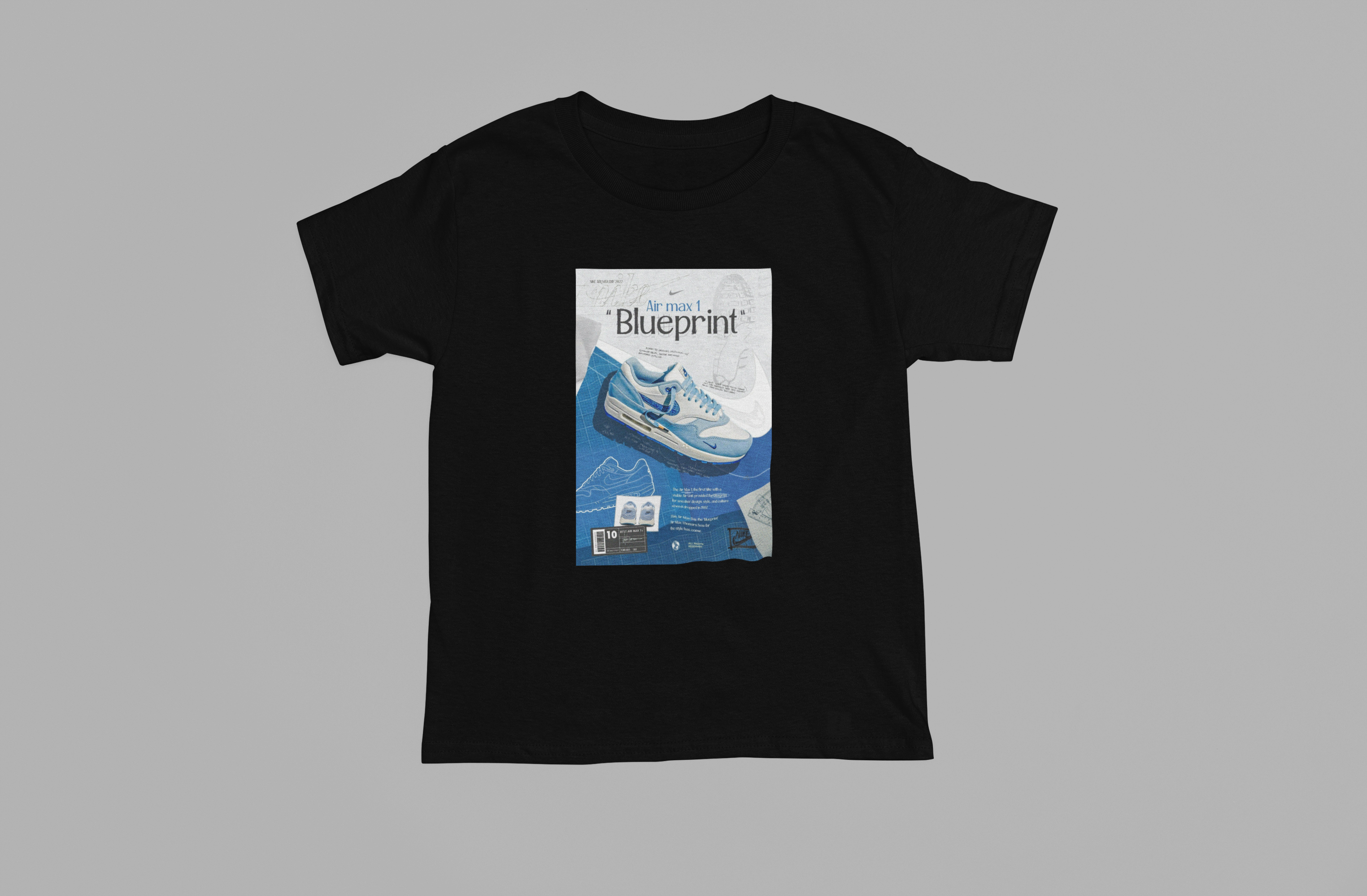 Airmax 1 Blue Print T-Shirt