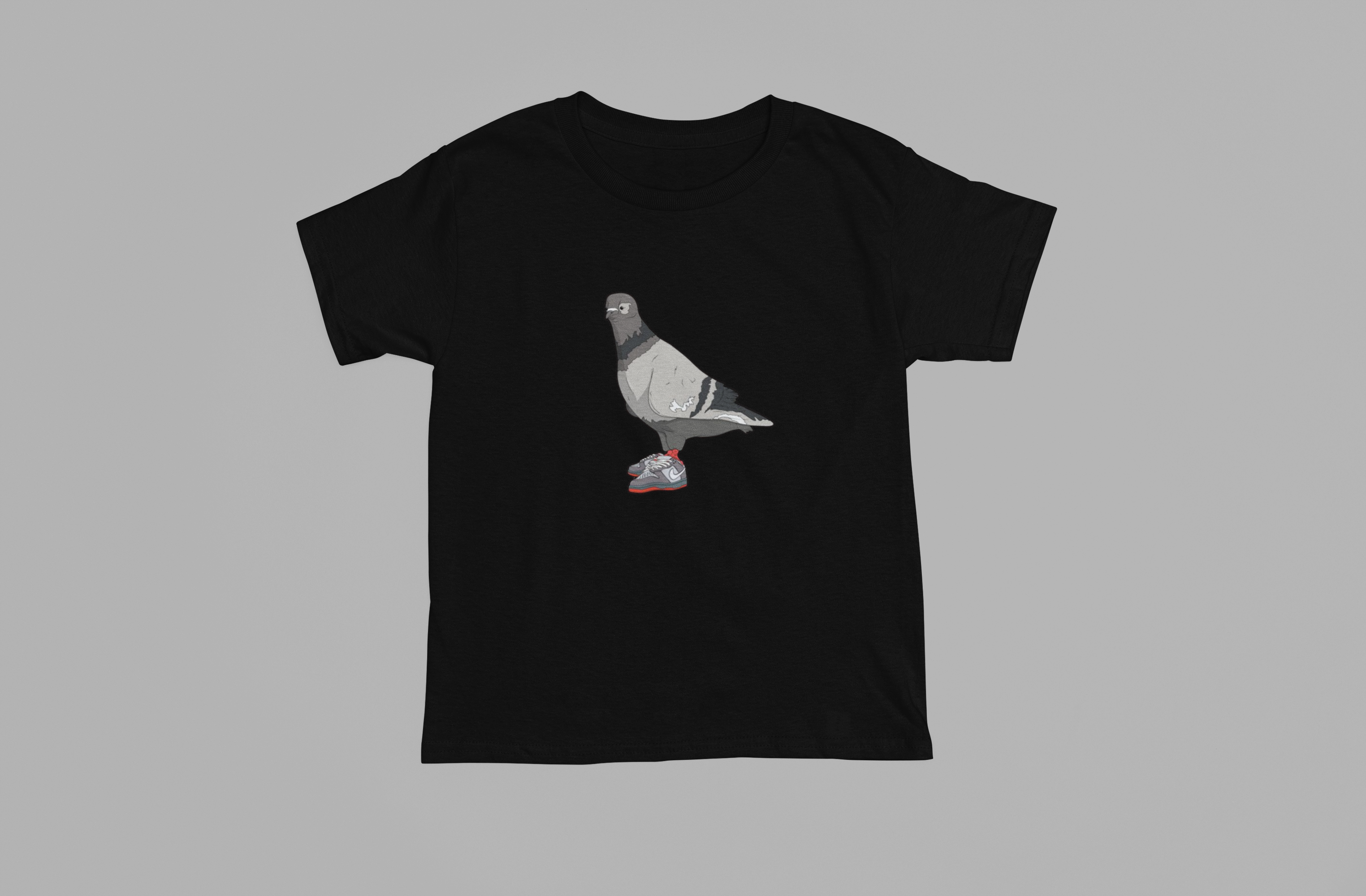 Pigeon inspired by Jeff Staples SB Dunk Low 'Pigeon' T-Shirt