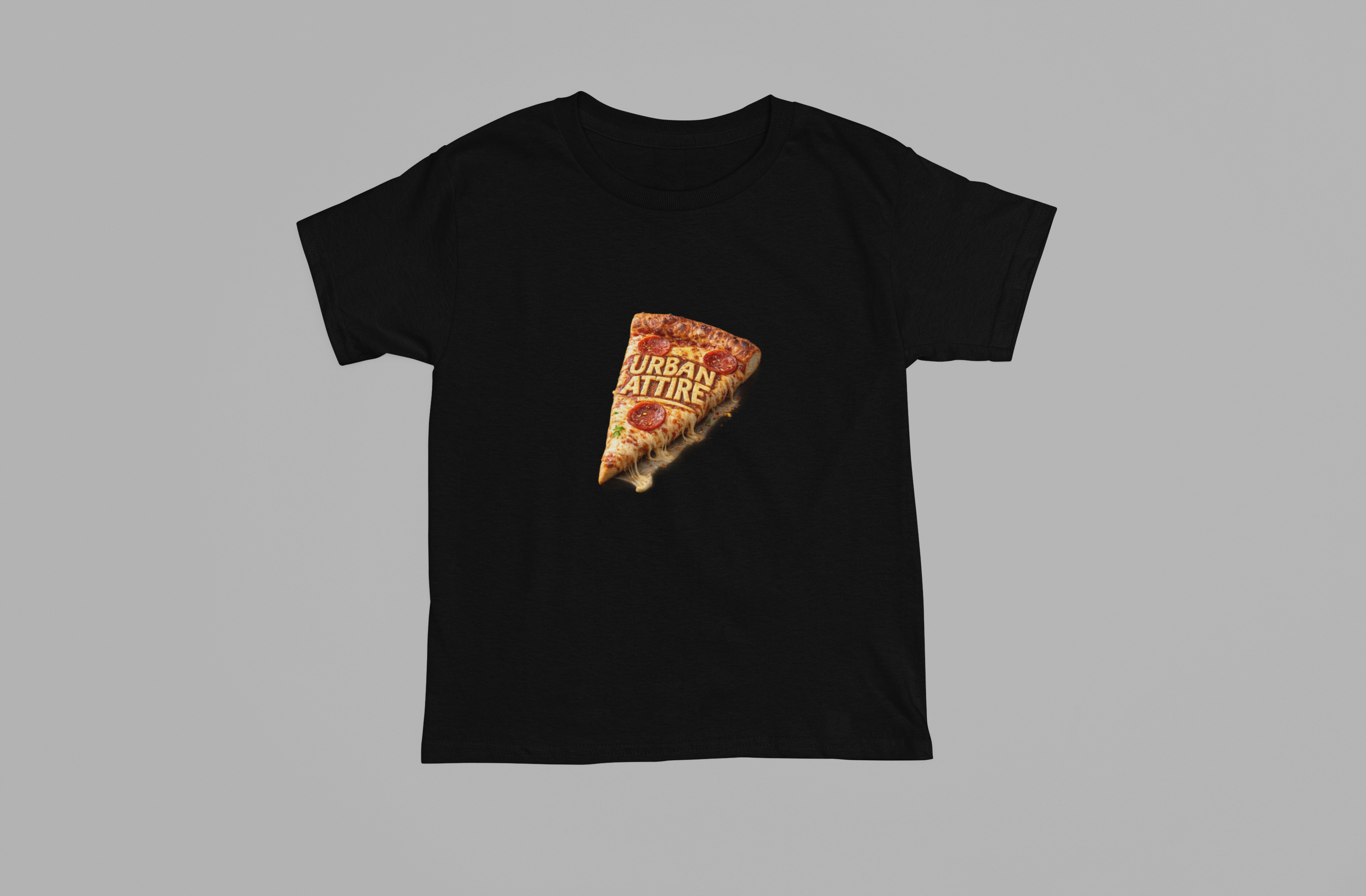 Cheezy Pizza Slice Original Urban Attire T-Shirt